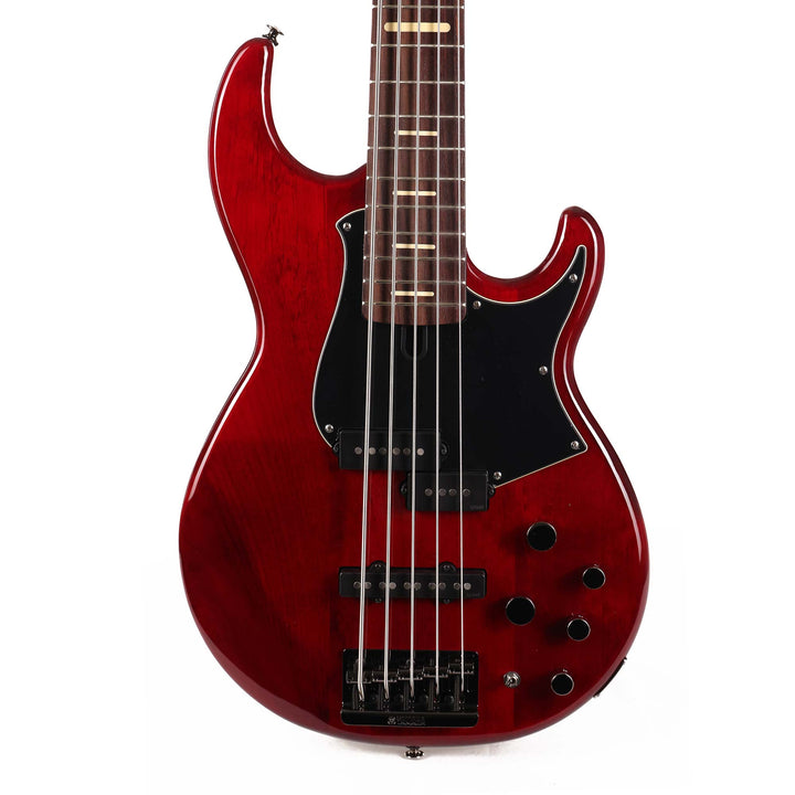 Yamaha BB735A 5-String Bass Fire Red