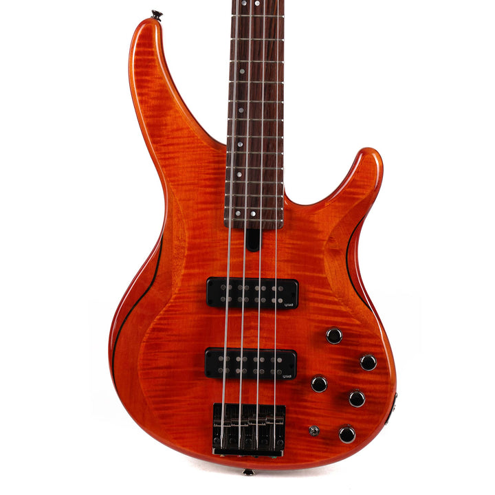 Yamaha TRBX604FM Electric Bass Caramel Brown Used