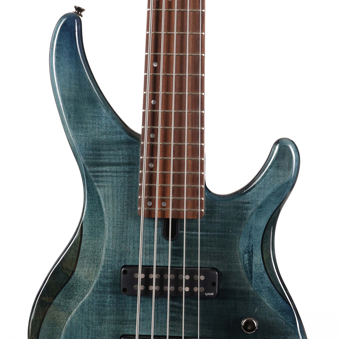 ベース YAMAHA TRBX605FM Yamaha TRBX605FM 5-String Electric Bass Guitar Translucent