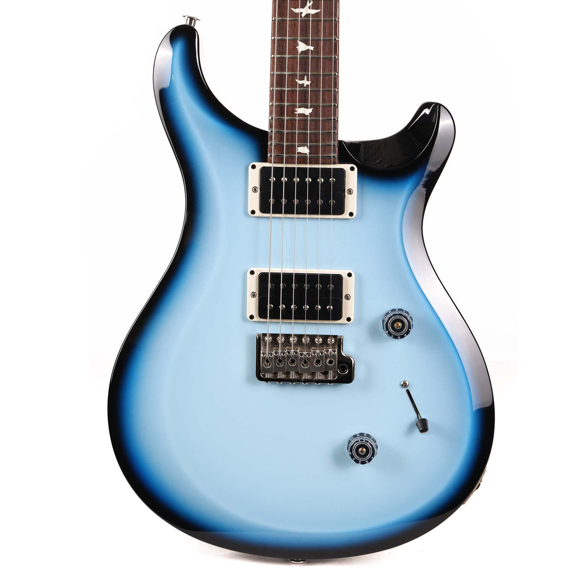 Paul Reed Smith S2 Custom 24 White with Metallic Blue and Black Wrap Burst 2024 — 1