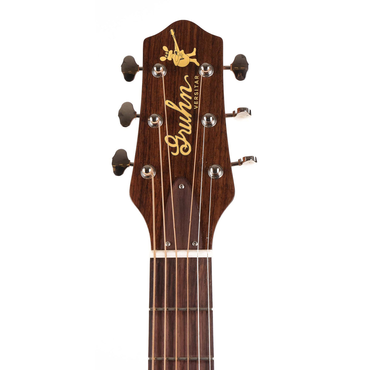 Gruhn Versitar Thinline Acoustic-Electric Red Cedar and Ash Sunburst — 6