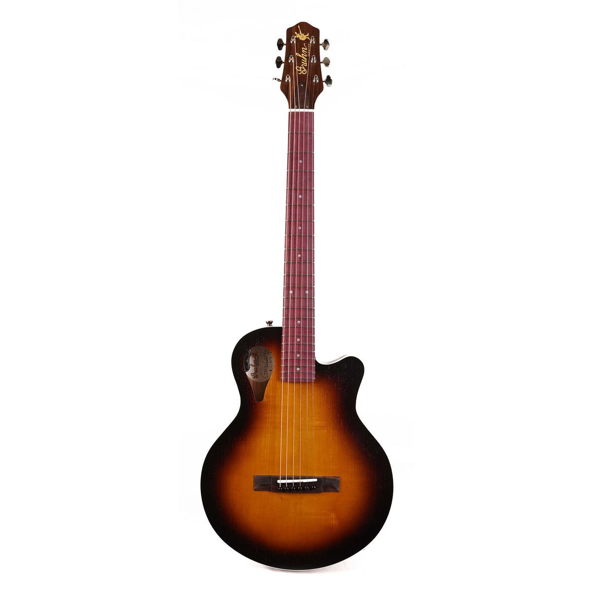 Gruhn Versitar Thinline Acoustic-Electric Ash Top and Body Tobacco Sunburst — 2
