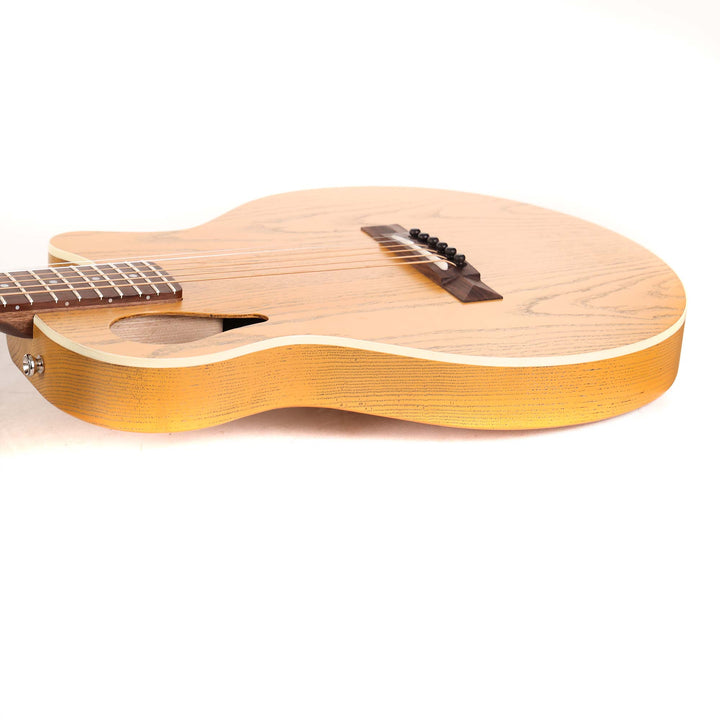 Gruhn Versitar Thinline Acoustic-Electric Red Ash Top and Body Dark TV Amber