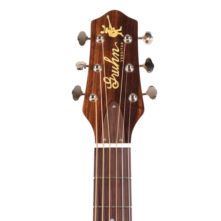 Gruhn Versitar Thinline Acoustic-Electric Red Ash Top and Body Dark TV Amber