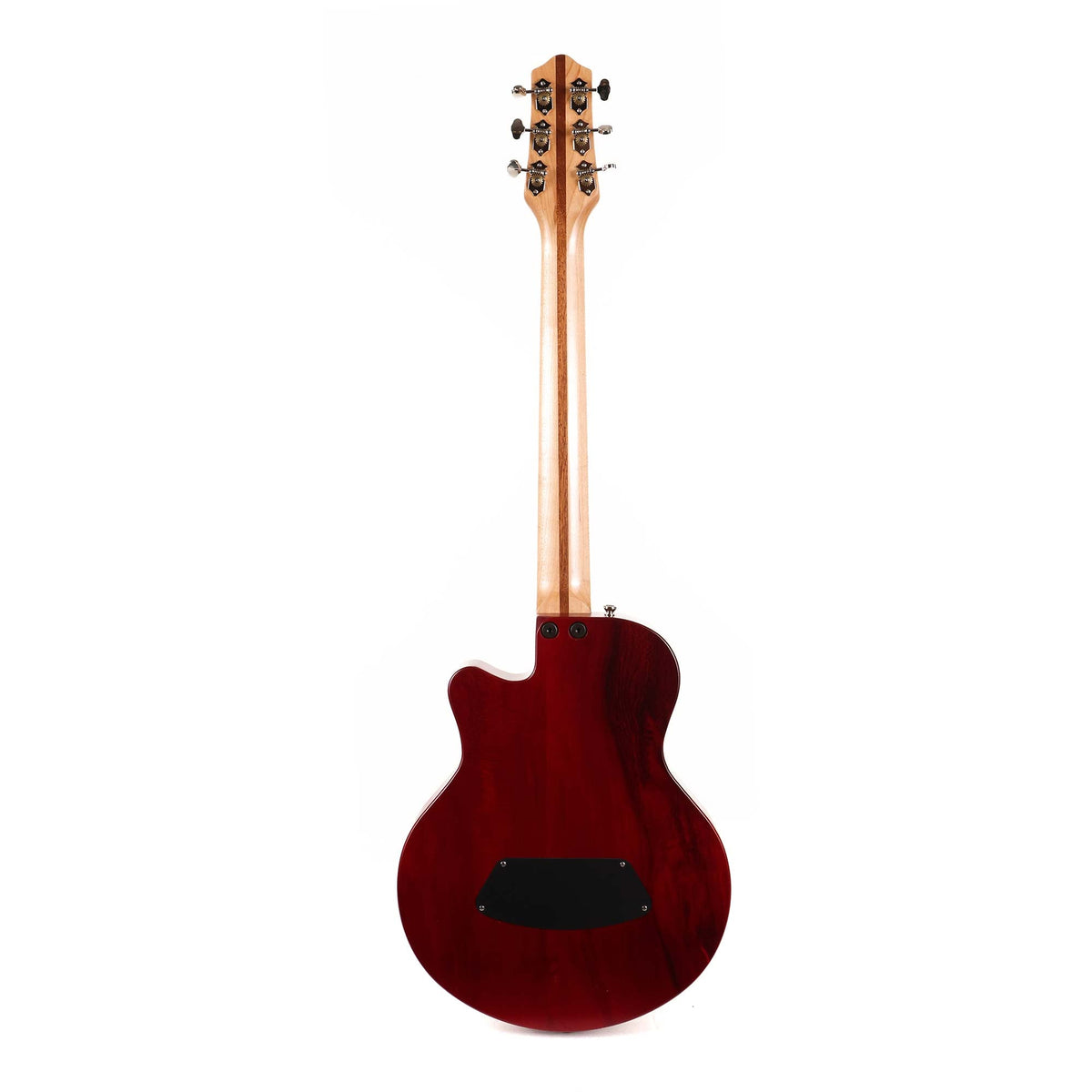 Gruhn Versitar Thinline Acoustic-Electric Sitka Spruce and Sycamore Cherry Sunburst — 3