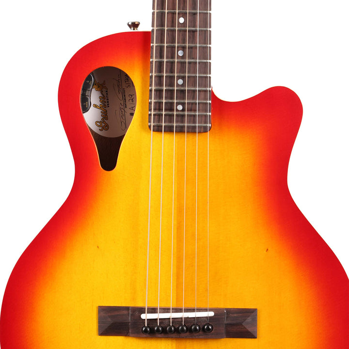 Gruhn Versitar Thinline Acoustic-Electric Sitka Spruce and Sycamore Cherry Sunburst