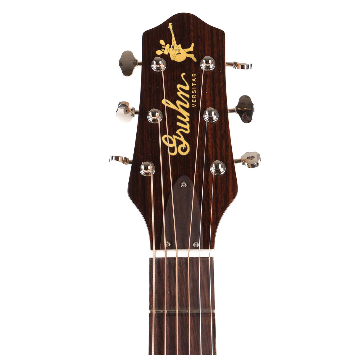 Gruhn Versitar Thinline Acoustic-Electric Sitka Spruce and Sycamore Cherry Sunburst — 6
