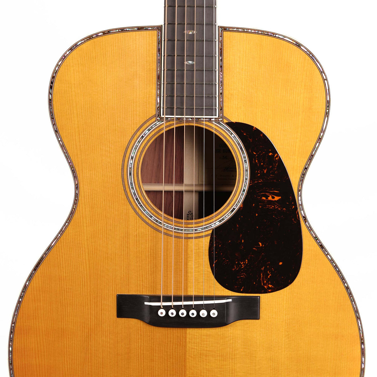 Martin Joe Bonamassa 000-45 Acoustic Guitar Natural — 4