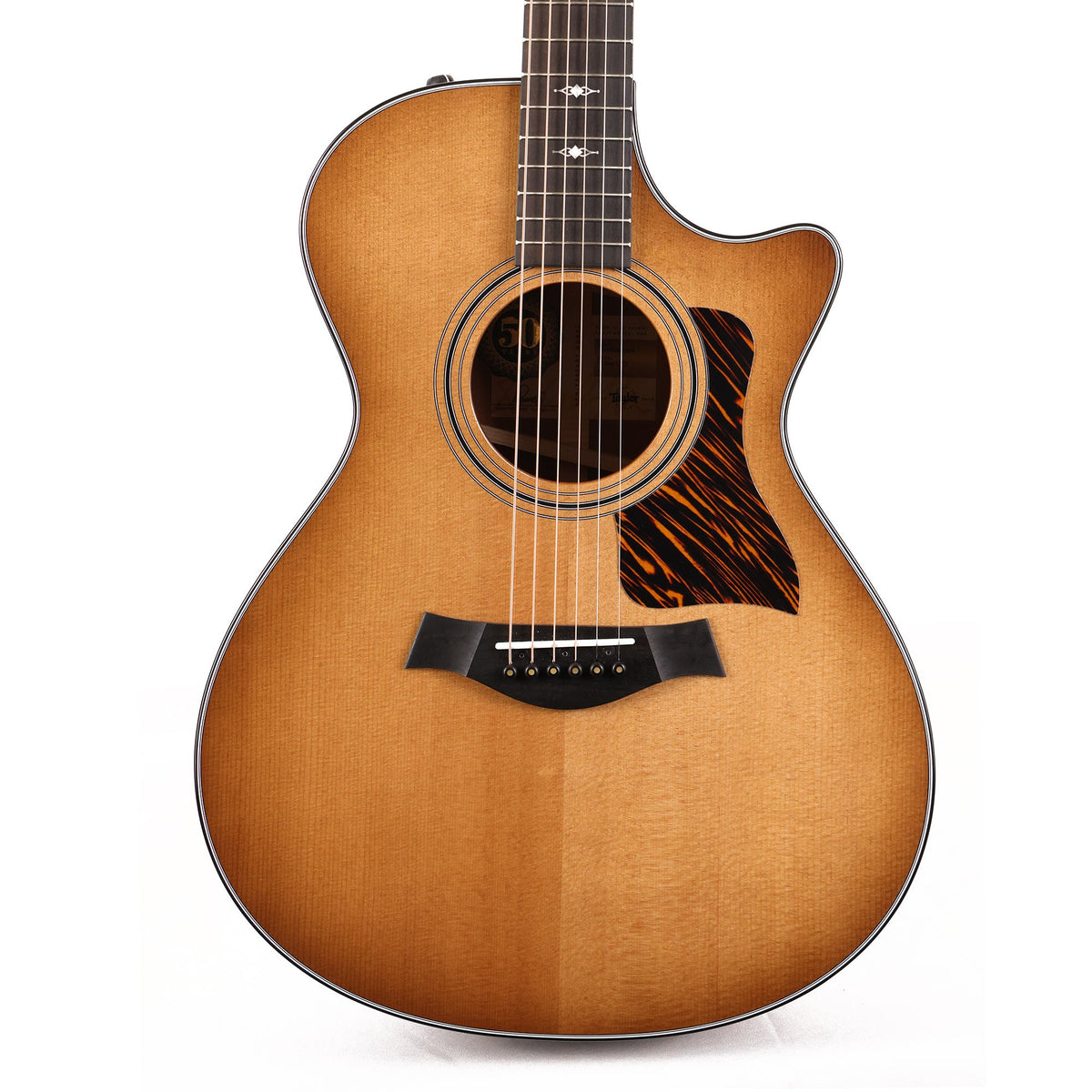 Taylor 50th Anniversary 312ce LTD Acoustic-Electric Guitar Shaded Edgeburst — 1