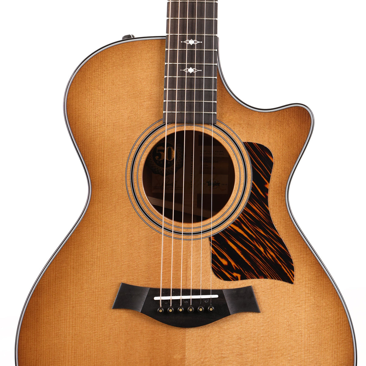 Taylor 50th Anniversary 312ce LTD Acoustic-Electric Guitar Shaded Edgeburst — 4