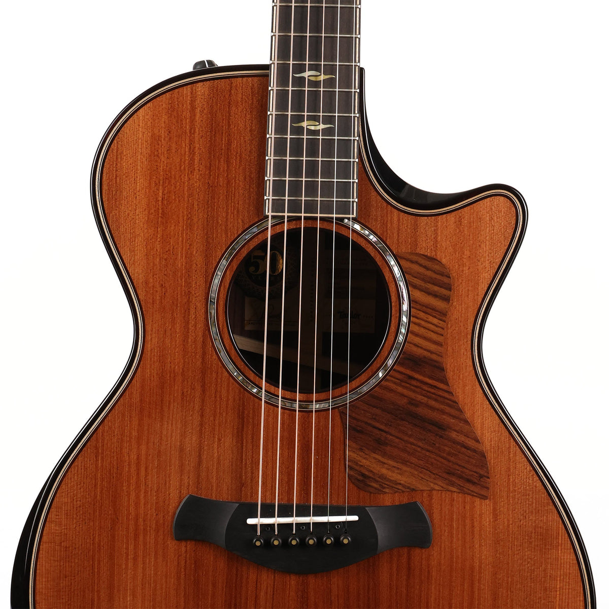 Taylor 50th Anniversary Builder's Edition 812ce LTD Acoustic-Electric Guitar Kona Edgeburst — 4