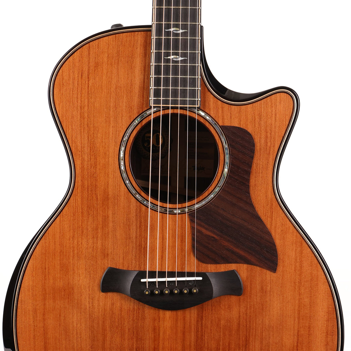 Taylor 50th Anniversary Builder's Edition 814ce LTD Acoustic-Electric Guitar Kona Edgeburst — 4
