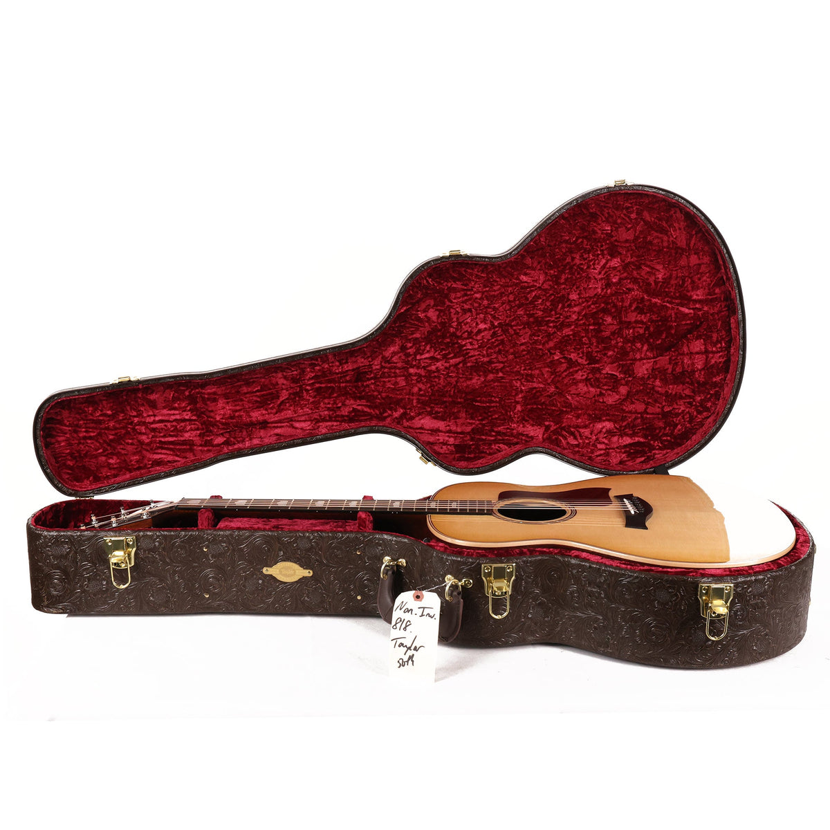 Taylor 818e Acoustic-Electric Antique Blonde — 9