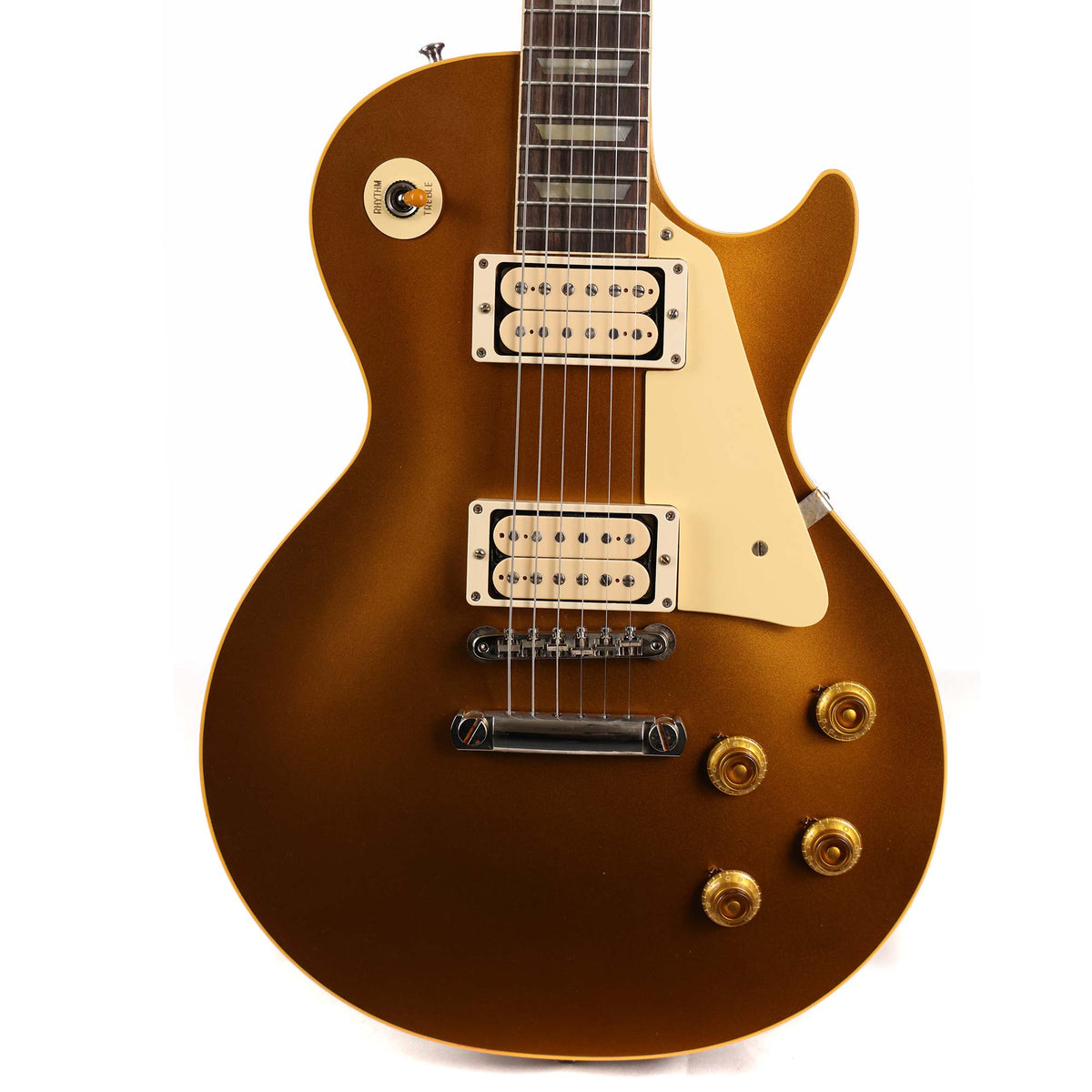 Gibson Custom Shop 1957 Les Paul Goldtop Made 2 Measure Double Classic White Pickups — 1