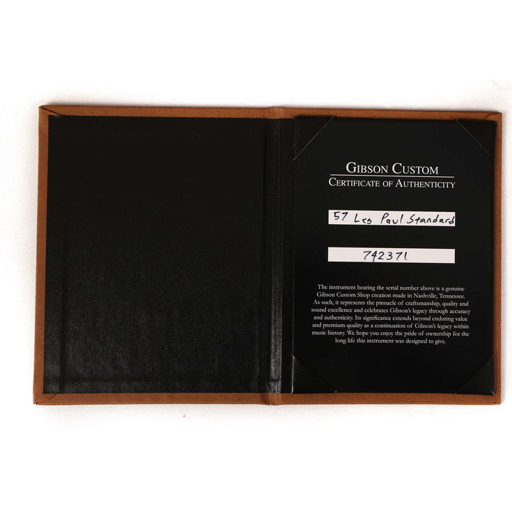 Gibson Custom Shop 1957 Les Paul Goldtop Made 2 Measure Double Classic White Pickups