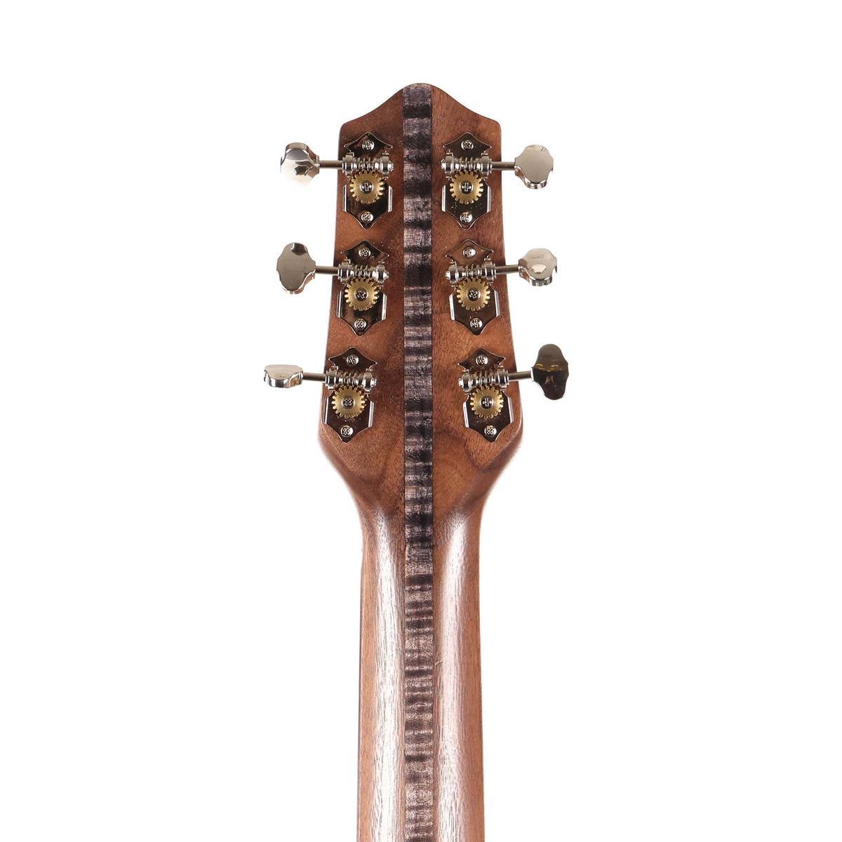 Gruhn Versitar Thinline Baritone Acoustic-Electric Spruce Top and Flame Pecan Body Trans Ebony — 7