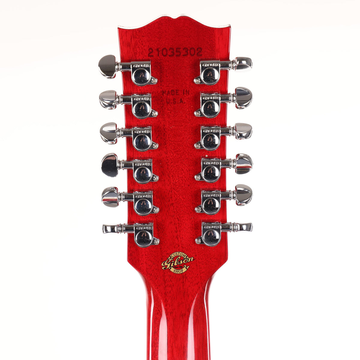 Gibson Dove Original Made 2 Measure 12-String Acoustic-Electric Vintage Cherry Sunburst — 4