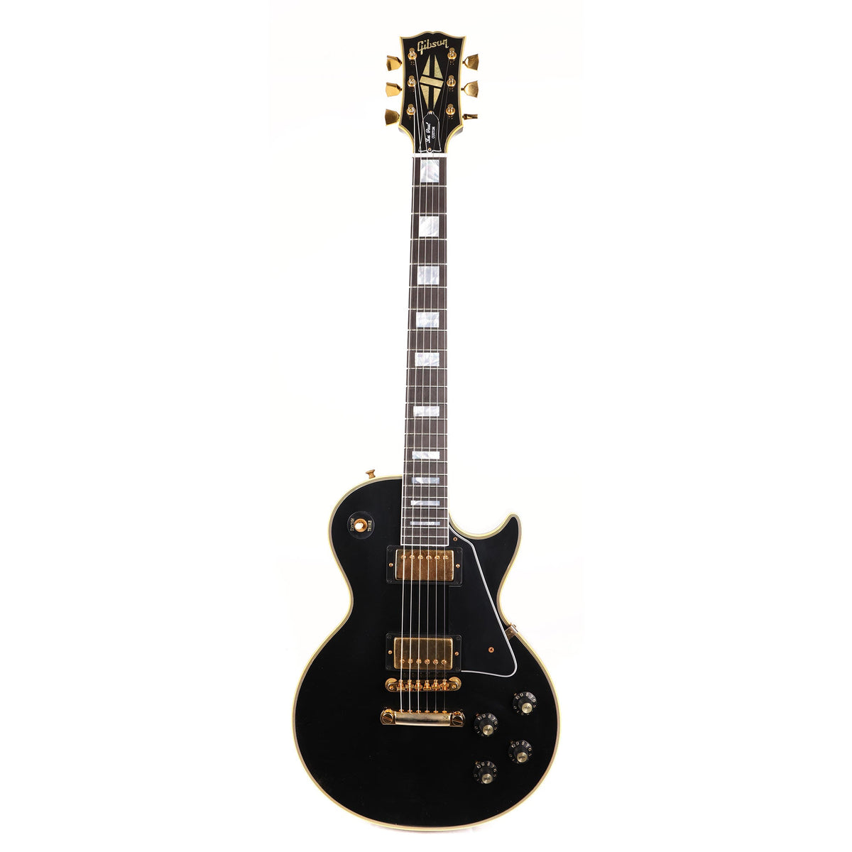 Gibson Custom Shop 1968 Les Paul Custom Reissue Made 2 Measure Murphy Lab Ultra Light Aged Ebony — 2