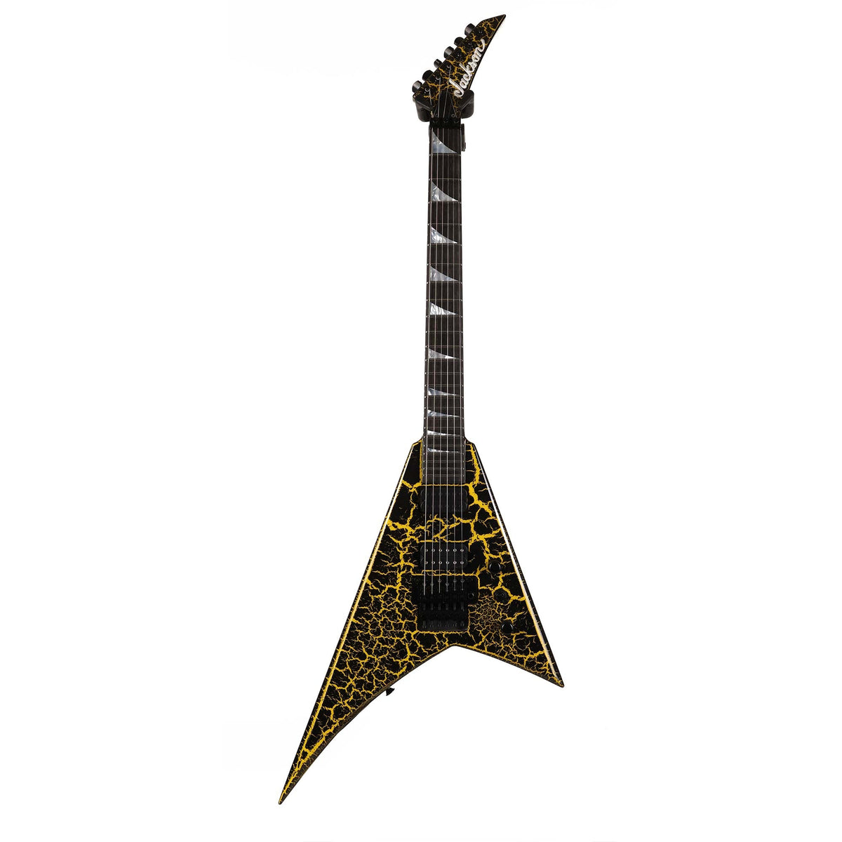 Jackson Custom Shop RR24 Rhoads Black and Yellow Crackle 2024 — 2