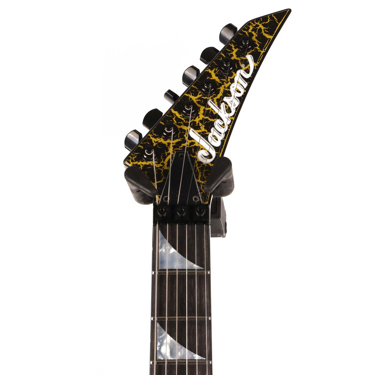 Jackson Custom Shop RR24 Rhoads Black and Yellow Crackle 2024 — 6