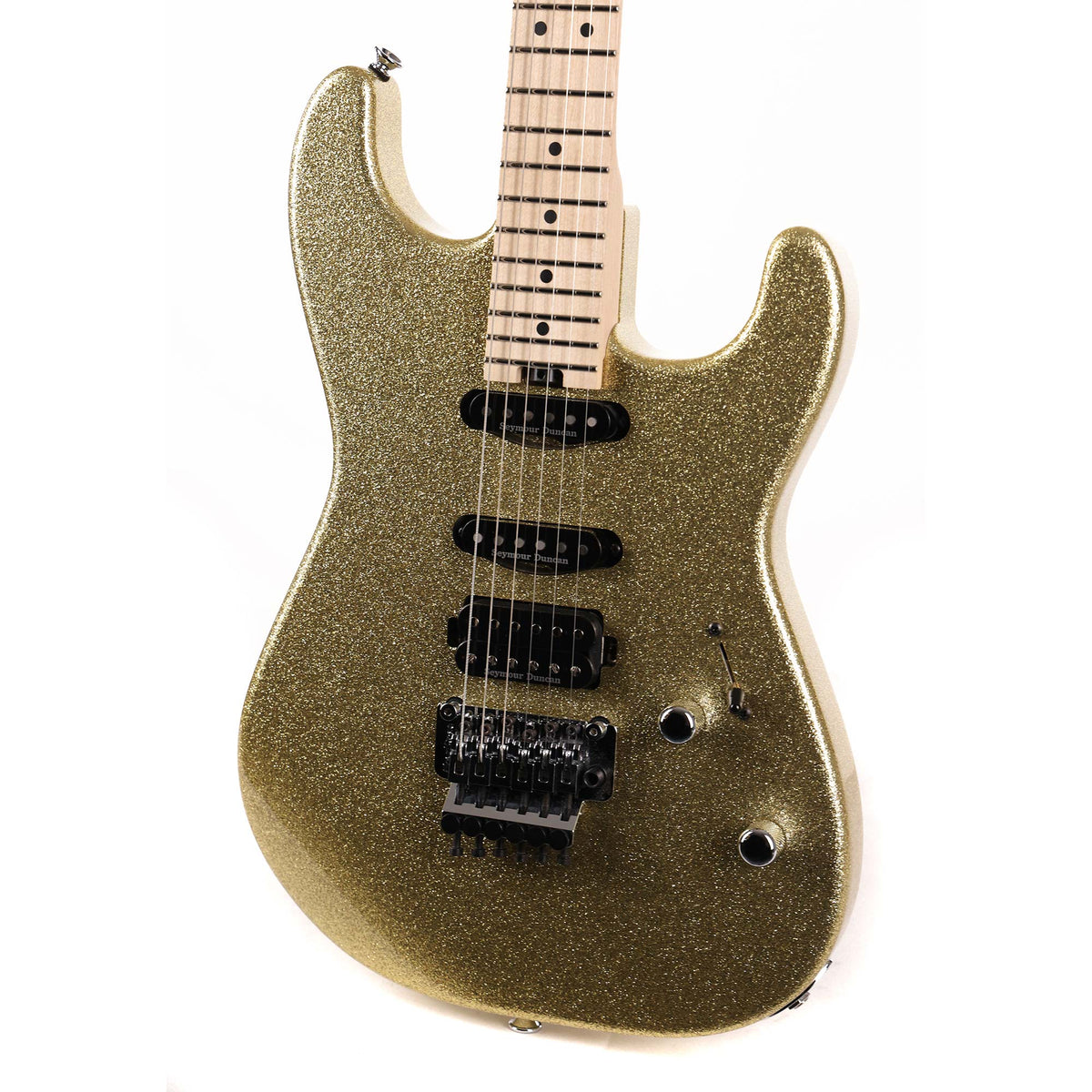 Charvel Custom Shop San Dimas HSS Gold Sparkle 2024 — 5