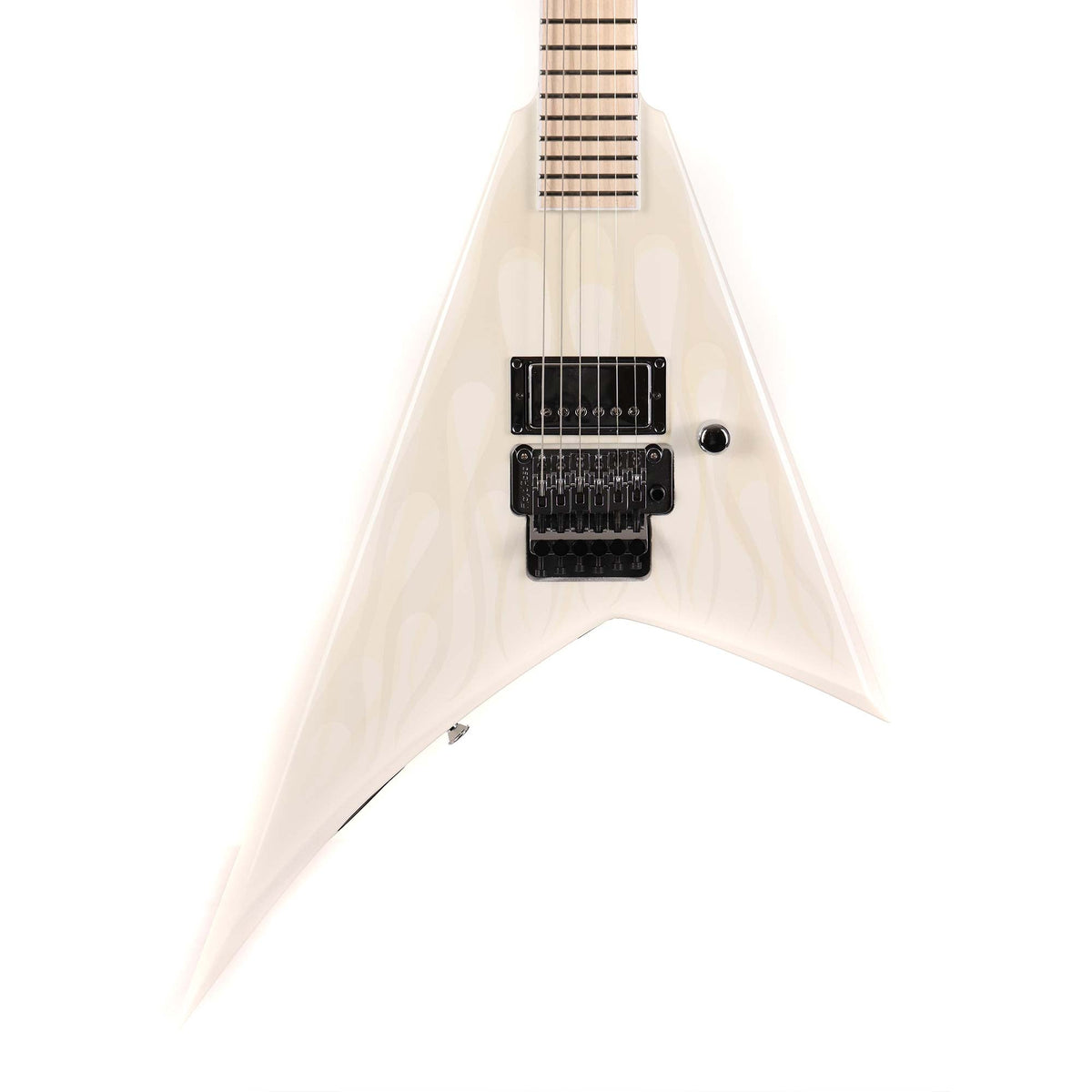 Jackson Custom Shop RR24 Rhoads 1H White Ghost Flame — 1