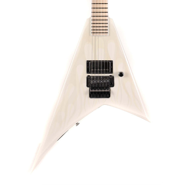 Jackson Custom Shop RR24 Rhoads 1H White Ghost Flame