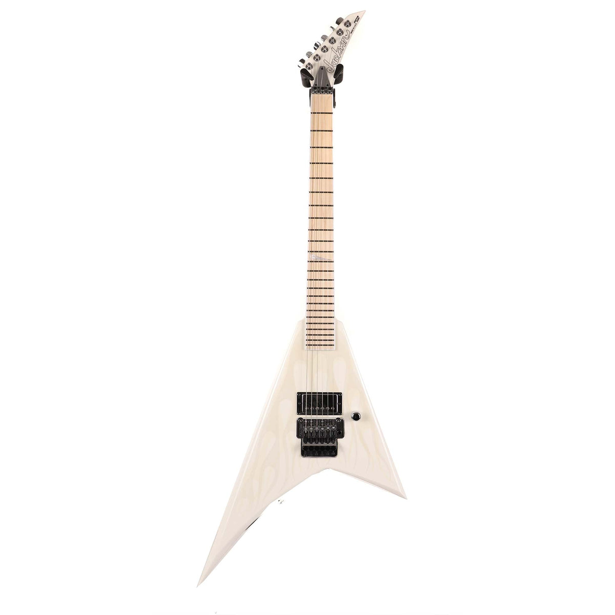 Jackson Custom Shop RR24 Rhoads 1H White Ghost Flame — 2