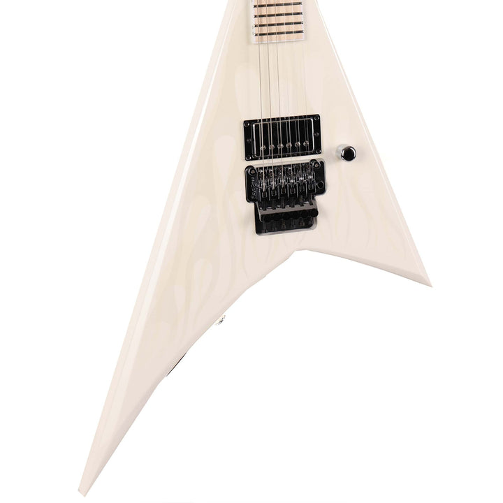 Jackson Custom Shop RR24 Rhoads 1H White Ghost Flame