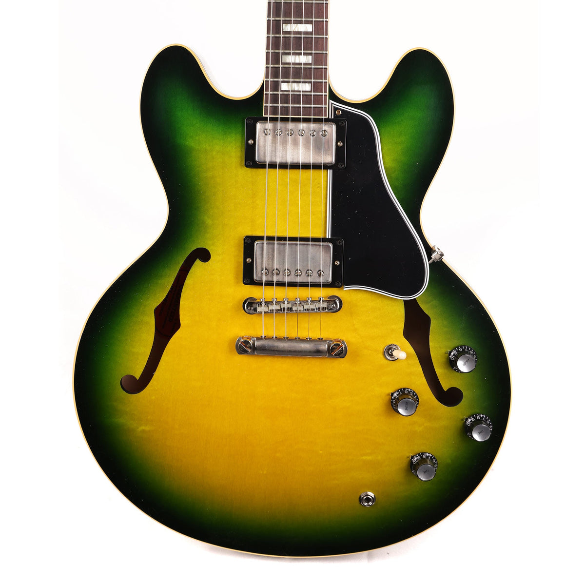 Gibson Custom Shop 1964 ES-335 Made 2 Measure Dark Green Burst VOS — 1