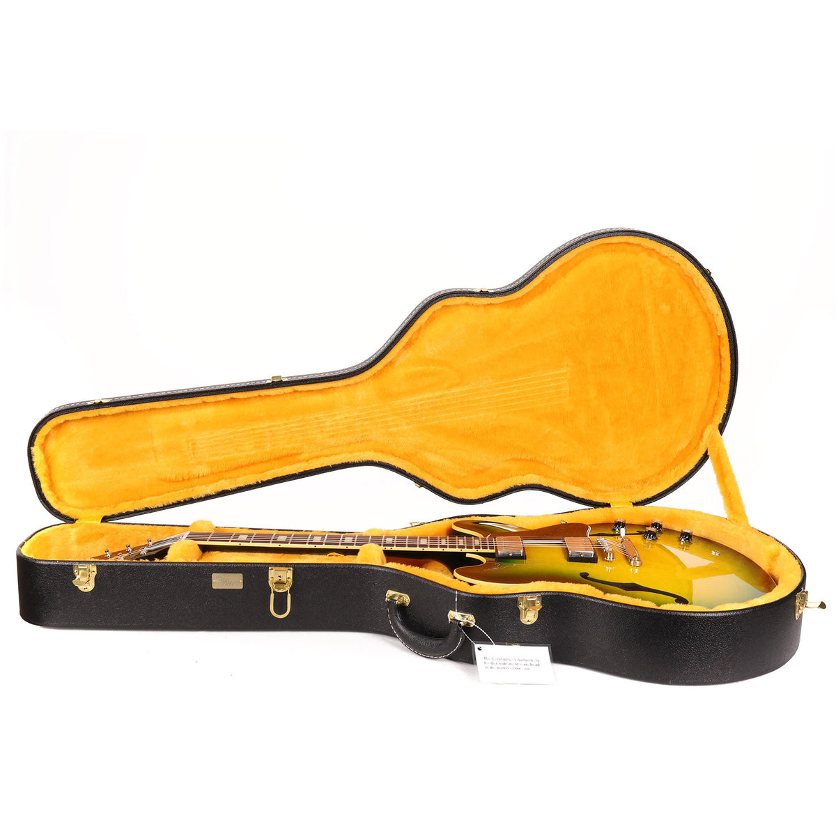 Gibson Custom Shop 1964 ES-335 Made 2 Measure Dark Green Burst VOS — 9