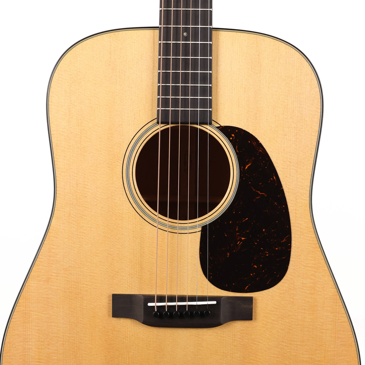 Martin D-18 Satin Acoustic Guitar Natural — 4