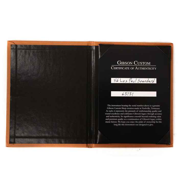 Gibson Custom Shop 1956 Les Paul Reissue Goldtop Made 2 Measure One Pickup