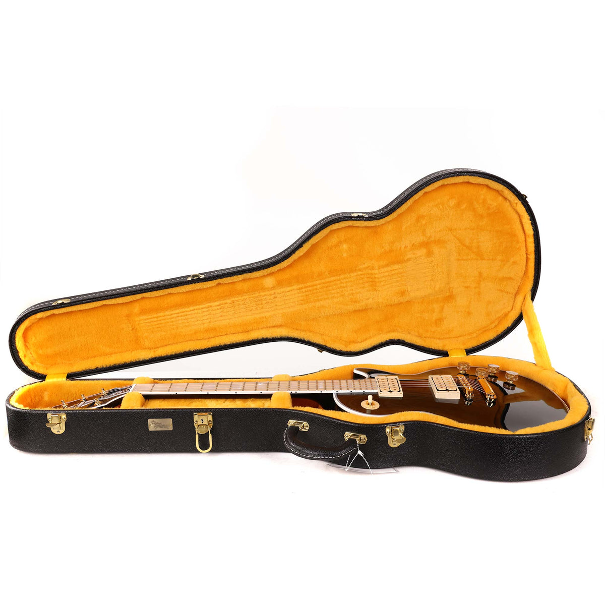 Gibson Custom Shop Les Paul Custom Made 2 Measure Ebony Gloss Maple Fretboard — 11