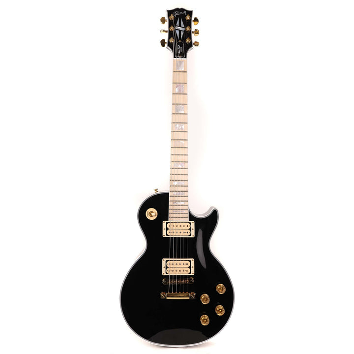 Gibson Custom Shop Les Paul Custom Made 2 Measure Ebony Gloss Maple Fretboard