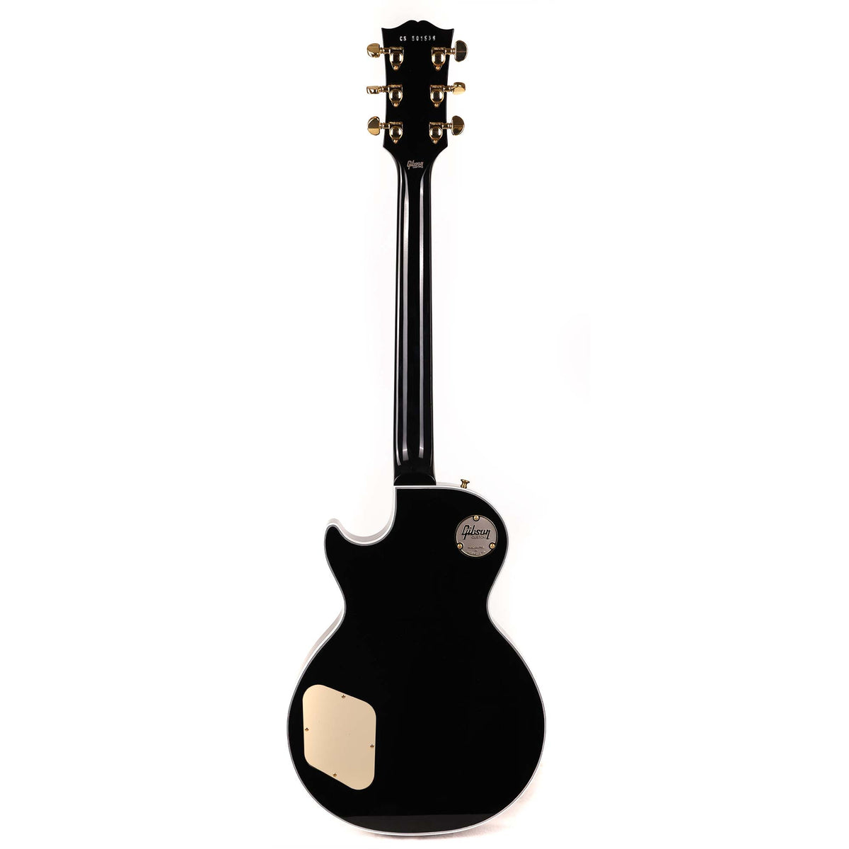 Gibson Custom Shop Les Paul Custom Made 2 Measure Ebony Gloss Maple Fretboard — 3
