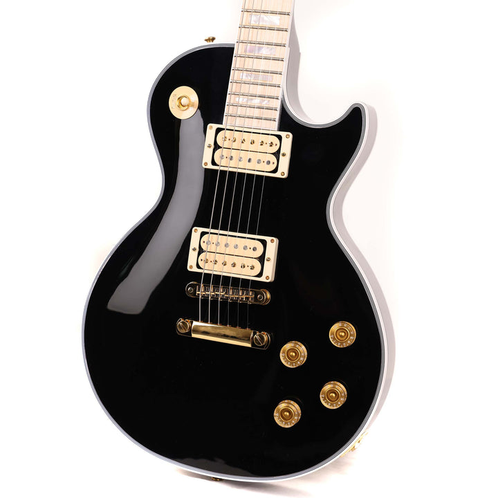 Gibson Custom Shop Les Paul Custom Made 2 Measure Ebony Gloss Maple Fretboard