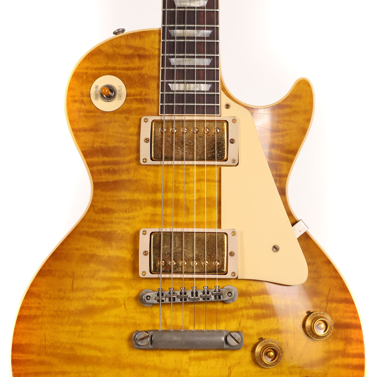 Gibson Custom Shop 1959 Les Paul Standard Made 2 Measure Vintage Lemon Fade Murphy Lab Light Aged Used — 4