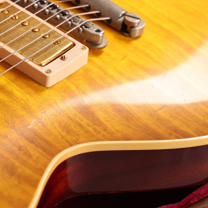 Gibson Custom Shop 1959 Les Paul Standard Made 2 Measure Vintage Lemon Fade Murphy Lab Light Aged Used