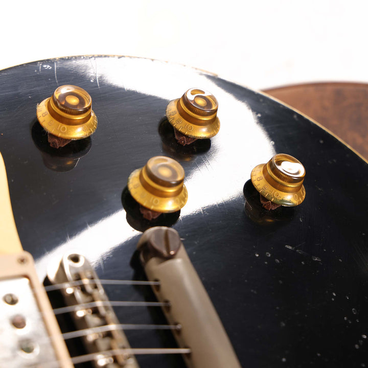 Gibson Custom Shop 1958 Les Paul Made 2 Measure Murphy Lab Heavy Aged Ebony