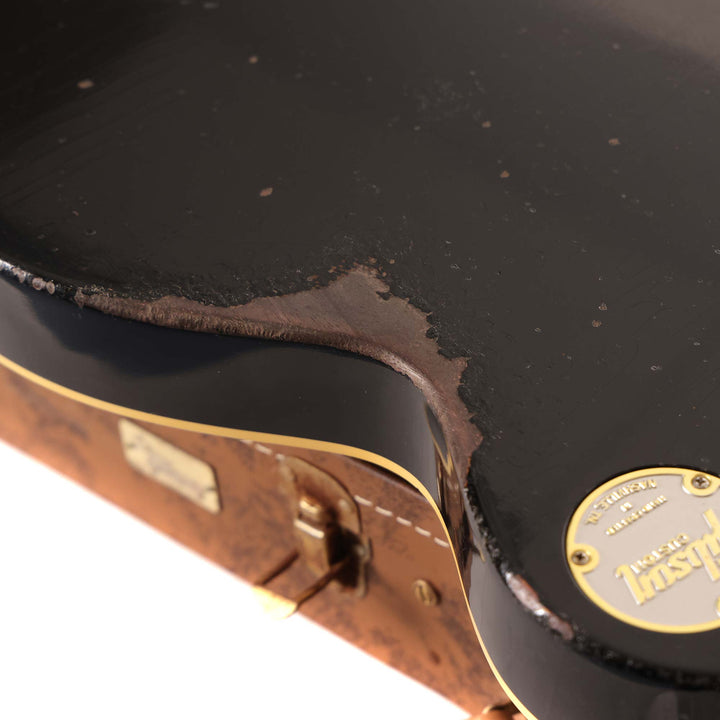 Gibson Custom Shop 1958 Les Paul Made 2 Measure Murphy Lab Heavy Aged Ebony