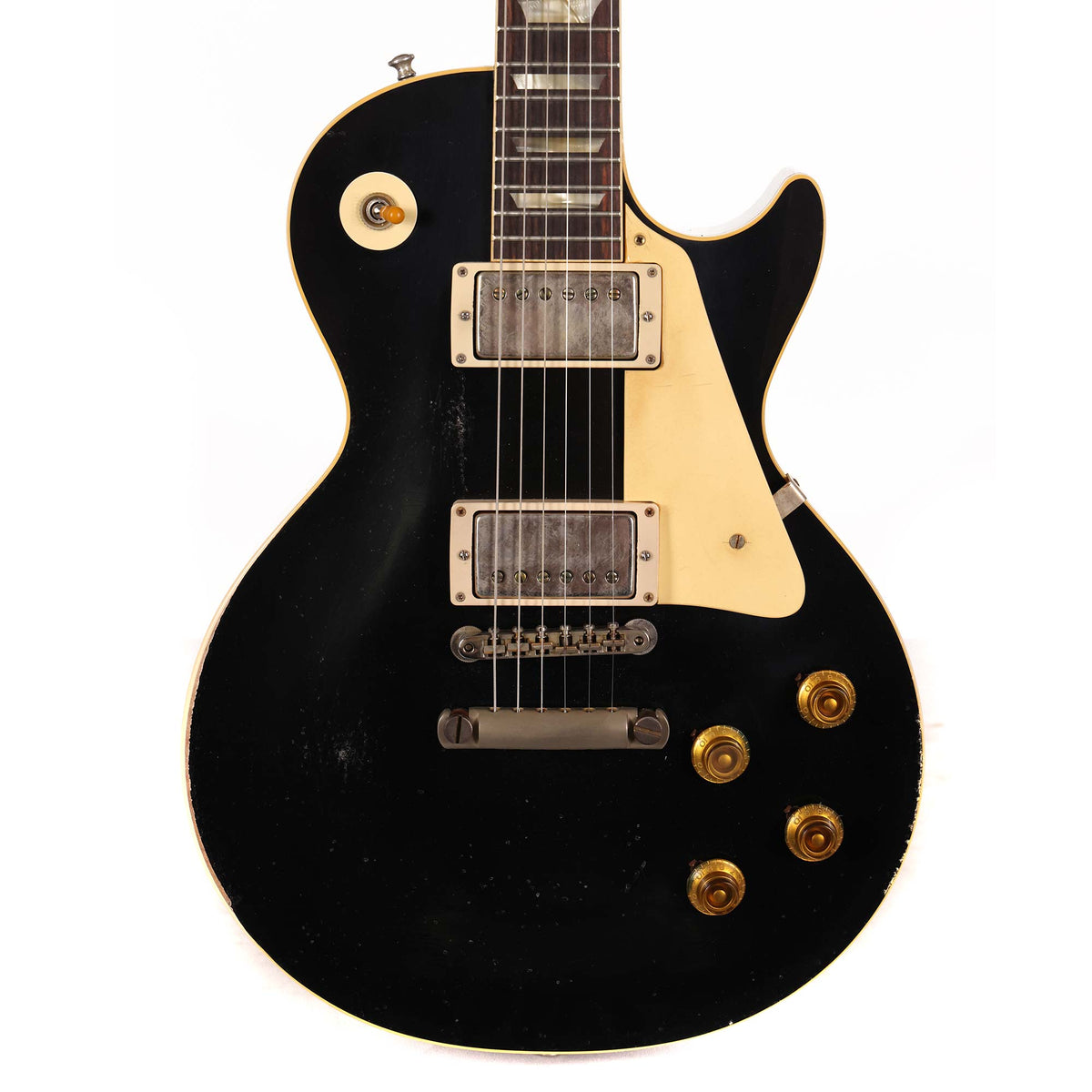Gibson Custom Shop 1958 Les Paul Made 2 Measure Murphy Lab Heavy Aged Ebony — 1