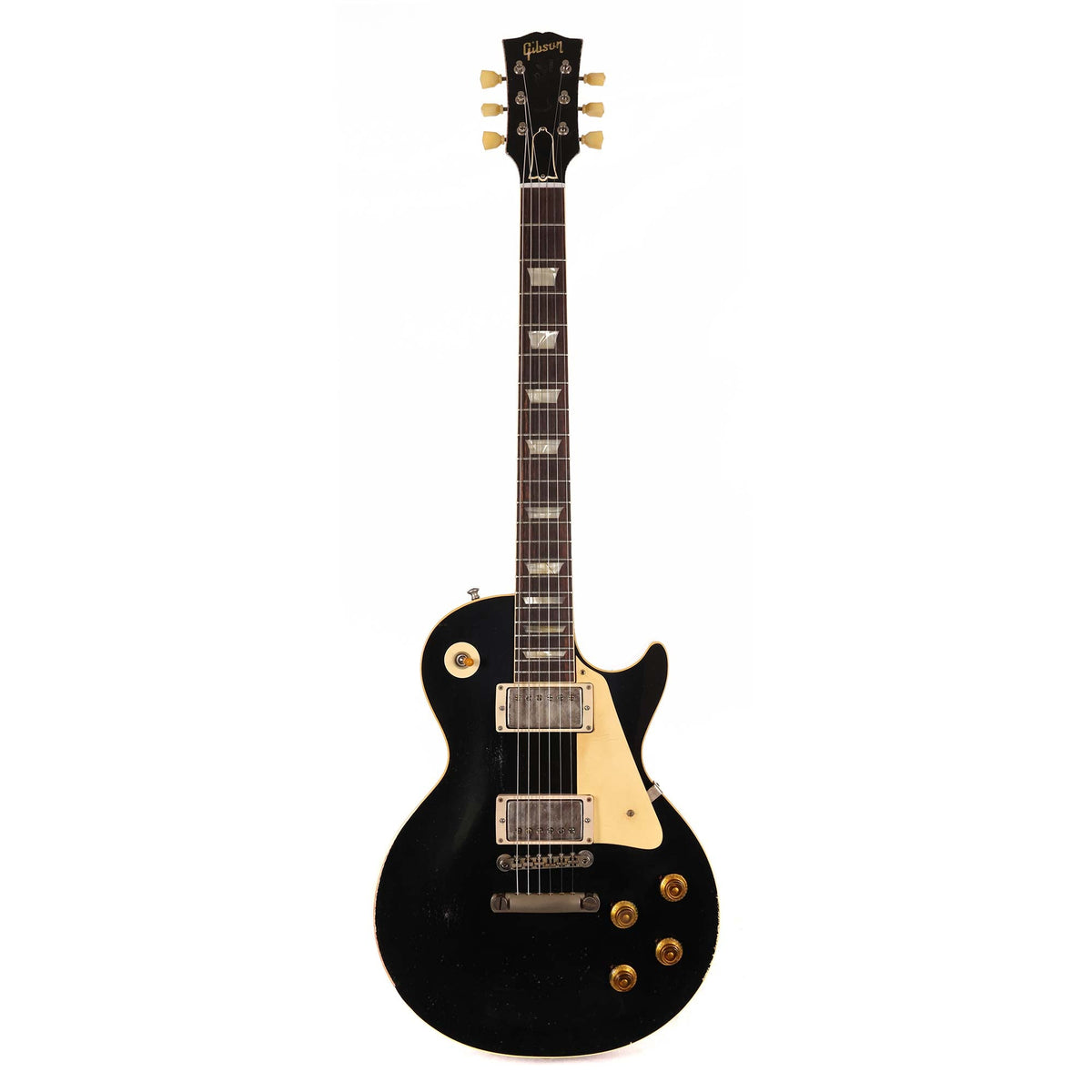Gibson Custom Shop 1958 Les Paul Made 2 Measure Murphy Lab Heavy Aged Ebony — 2
