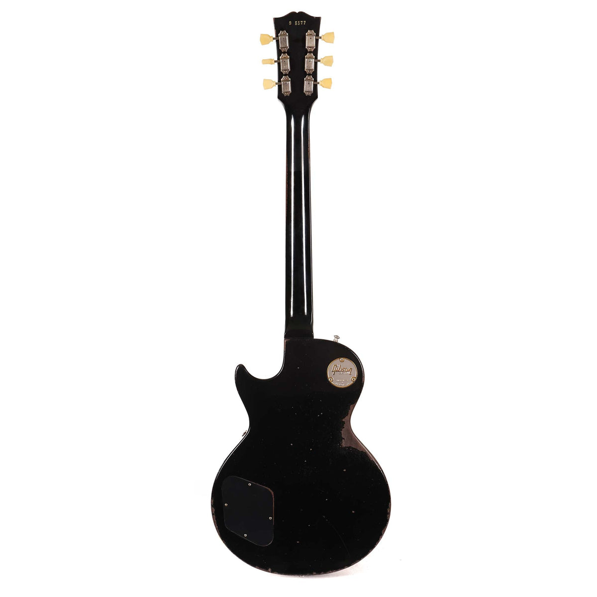 Gibson Custom Shop 1958 Les Paul Made 2 Measure Murphy Lab Heavy Aged Ebony — 3