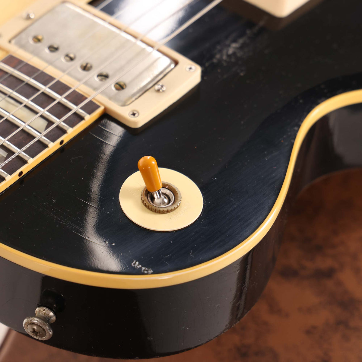Gibson Custom Shop 1958 Les Paul Made 2 Measure Murphy Lab Heavy Aged Ebony — 5