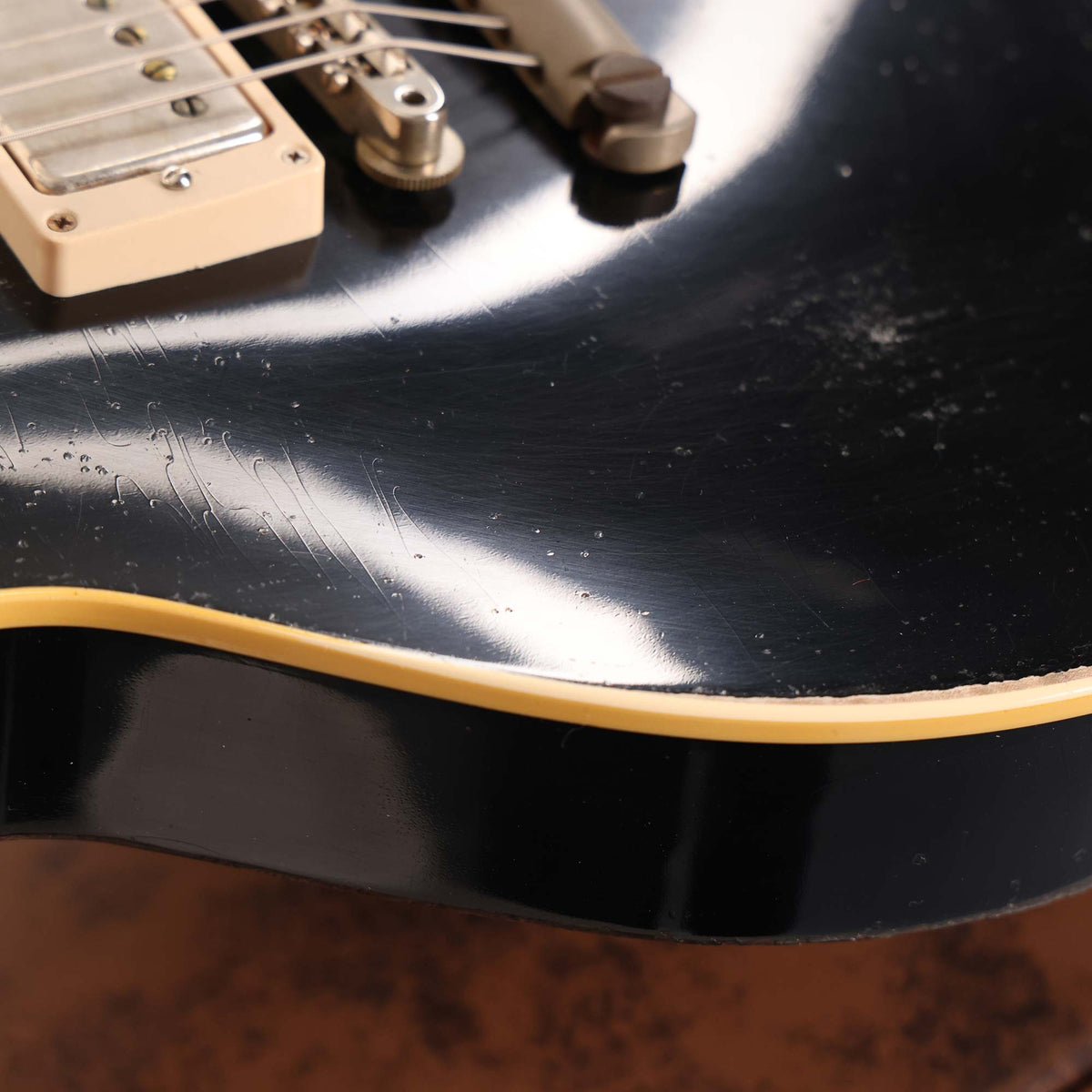 Gibson Custom Shop 1958 Les Paul Made 2 Measure Murphy Lab Heavy Aged Ebony — 7