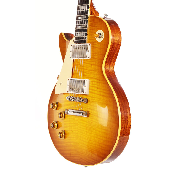 Gibson Custom Shop 1959 Les Paul Reissue Left-Handed Made 2 Measure Golden Poppy Burst VOS