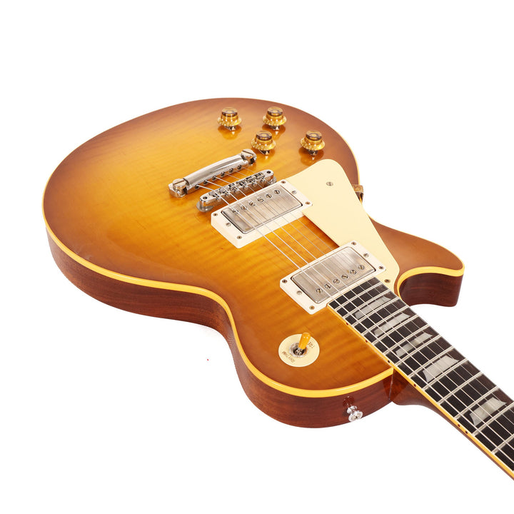 Gibson Custom Shop 1959 Les Paul Reissue Left-Handed Made 2 Measure Golden Poppy Burst VOS