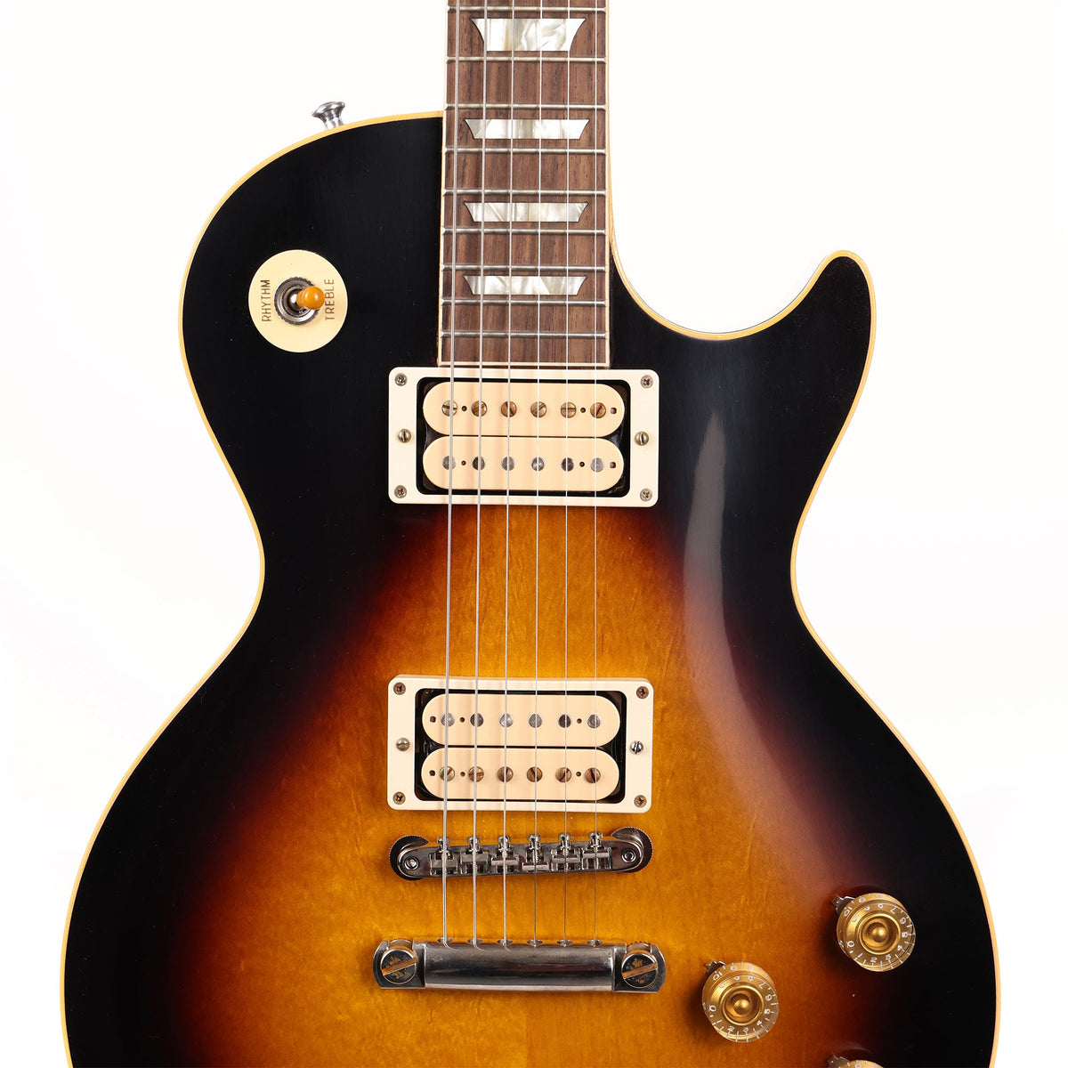 Gibson Custom Shop 1958 Les Paul Reissue Made 2 Measure 70s Vintage Sunburst — 4