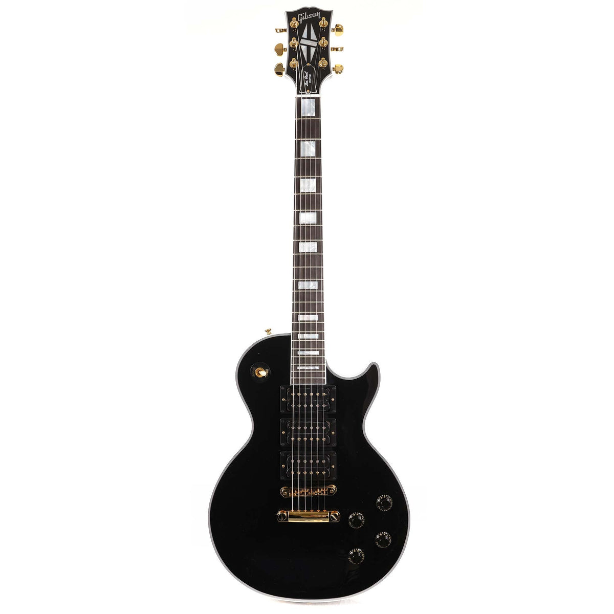 Gibson Custom Shop Les Paul Custom Made 2 Measure Ebony Gloss Used — 2
